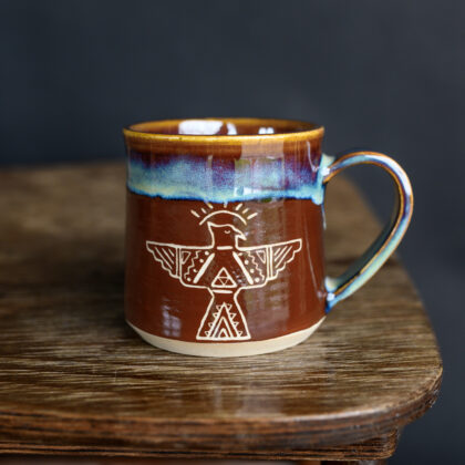 Kubek góry i ptak 280 ml