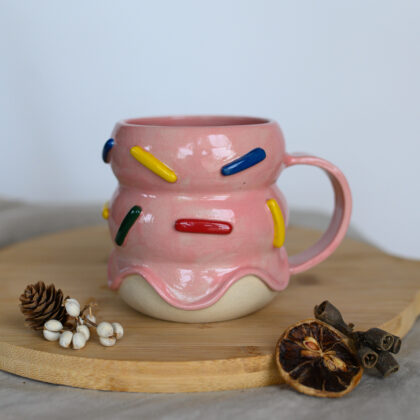 Kubek lukier z posypką 480 ml