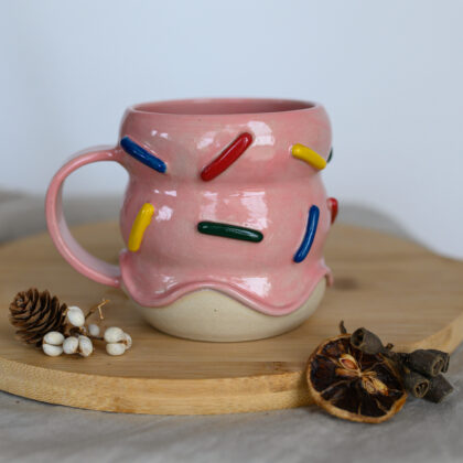 Kubek lukier z posypką 460 ml